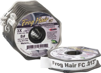 Frog Hair Fluorocarbon Tippet 100m